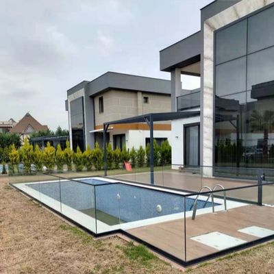 Modernes Design Glaszaun Balkon Handrail U Kanal Glasgeländer für Innen-Außen