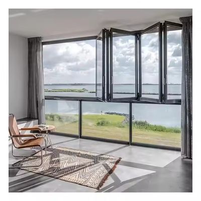 Stahl/Aluminium gehärtetes Glasfenster mit einfacher Installation und anpassbarer Oberflächenbehandlung