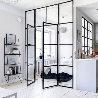 Wasserdichte und Schalldämmung Aluminiumschicht Tür und Fenster mit 1,4 mm bis 3,0 mm Profildicke