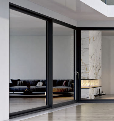 Anpassbare Schiebetüren aus Aluminium mit erhöhtem Sicherheitsniveau und Edelstahl-Schirmnetz für 50 Jahre Haltbarkeit