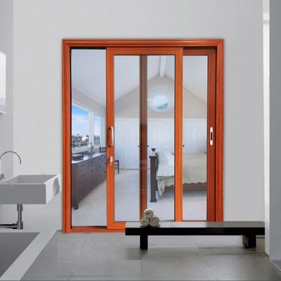 Langlebige Schiebetüren aus Aluminium zur Verhinderung von Ölrauch 50 Jahre Lebensdauer und hohe Energieeffizienz