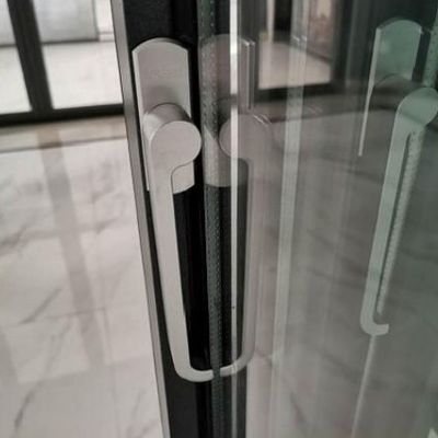 Anpassungsgrößen Aluminium-Zweifach-Außentüren Dauerhafte Mehrplattenwärmedämmung