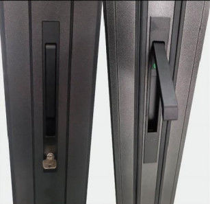 Aluminium Schiebetür-Faltstür-System-Design Wasserdicht Klappbarer thermischer Bruch Schalldämmung Glastür