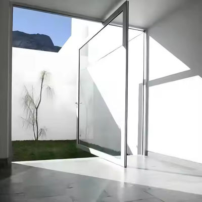 Modernes Wohndesign Aluminium-Frontschraubtür mit 304 Edelstahl-Hardware und Aluminium-Profil