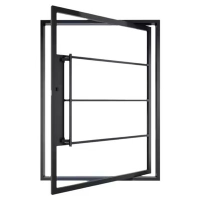 Modernes Wohndesign Aluminium-Frontschraubtür mit 304 Edelstahl-Hardware und Aluminium-Profil