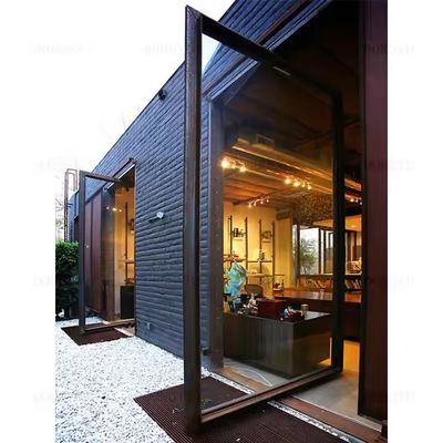 Aluminiumrahmen-Glas-Pivot-Tür mit EPDM-Gummidichtstreifen für Kundenzufriedenheit