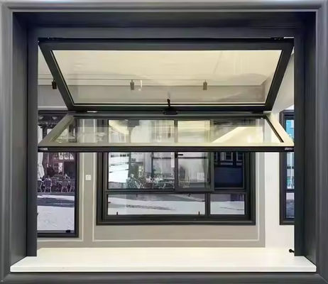 Gewerbliche Hurrikansicherung Bifold-Fenster mit EDPM-Gummiband-Fensterdichtung und Hardware