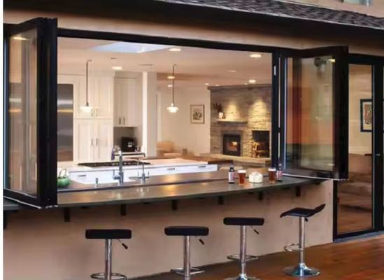 Wärmedämmung Klappfenster aus Aluminium für Schalldichtung und gute Schalldämmung