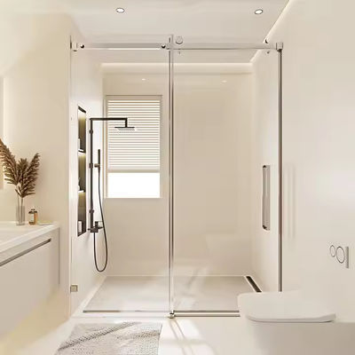 Hotel angepasst Schiebeglas Dusche Kabine Dusche Gehäuse Schiebetür