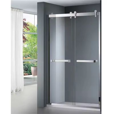 Wasserdicht, leicht zu reinigen, Glas-Dusche-Schirm-Tür mit schmalem Rahmen