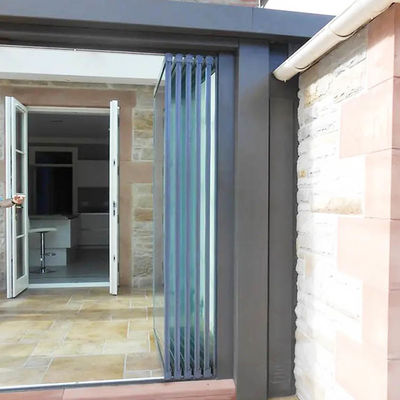 Anpassbare Aluminium-Falttür mit 6063-T5 Profilmaterial und 12 mm gehärtetem Glas