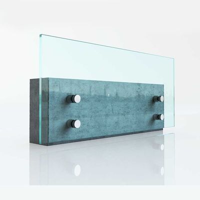 Edelstahl Abstandshalter Halterung Panel Schrauben Hardware für Außentreppen Balkon