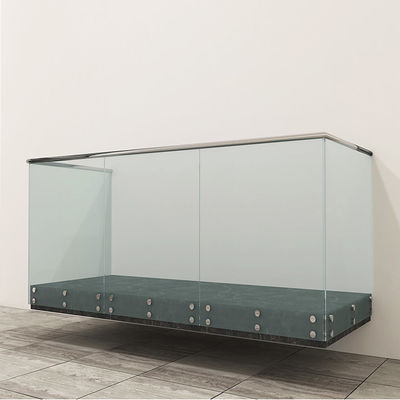 304 316 Edelstahl-Glas-Ständer-Pin-Festungsschrauben Montage-Gittersystem