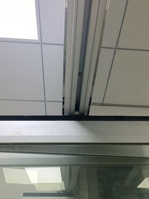 Typhoonbeständiges gehärtetes Glas zweifältig Tür Hochsicherheit Anpassbar