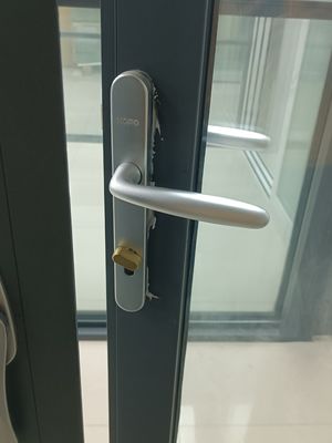 Glatte Betrieb Aluminium Klapptür Schwerlast Aluminium Akkordeon Tür