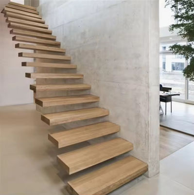 SZG Modern Design Schwebende Treppe Individuelle Schwebende Holztreppe