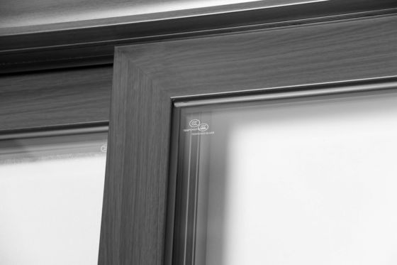 Langlebige Schiebetüren aus Aluminium zur Verhinderung von Ölrauch 50 Jahre Lebensdauer und hohe Energieeffizienz