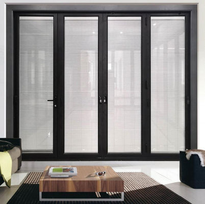 Hurrikanbeständige Außen Bi Klapptür Aluminium Terrasse Bifold Türen Puertas Klapptüren Akkordeon Klapptür Glas